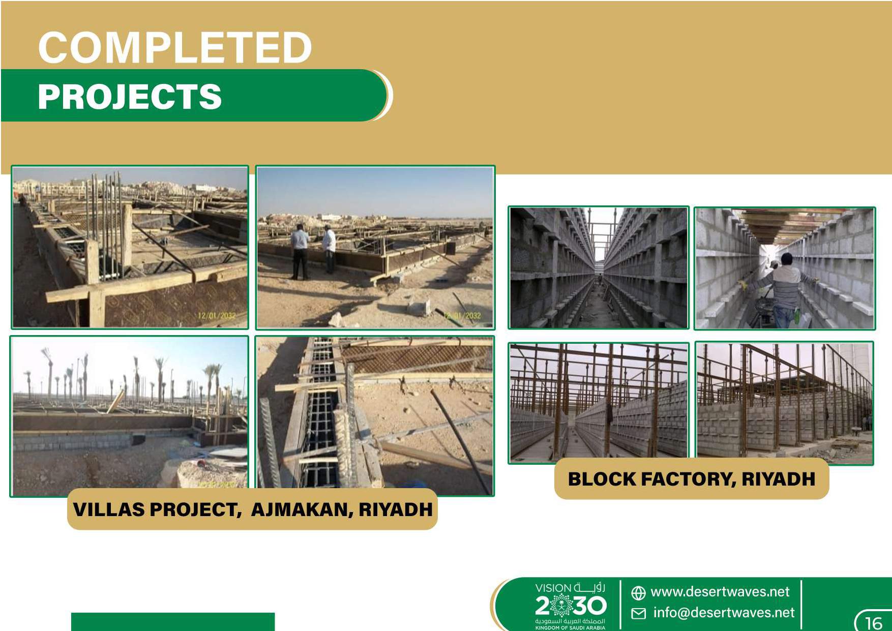 Villas Project & Block Factory project image